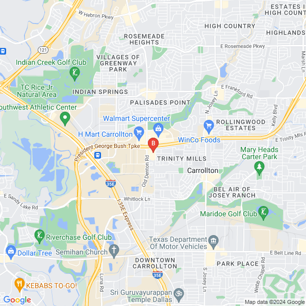 Carrollton Towing & Roadside Assistance location map: 2540 Old Denton Rd, Carrollton, TX